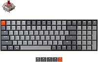 Vista 1 de Keychron K4 96% Layout 100 teclas inalámbrico Bluetooth 5.1teclado mecánico USB con cable para juegos con Gateron G Pro Interruptor rojo