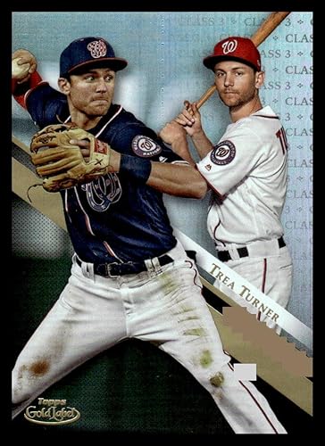 2019 Topps Gold Label Class Three #64 Trea Turner NM-MT Washington Nationals Baseball Trading Card