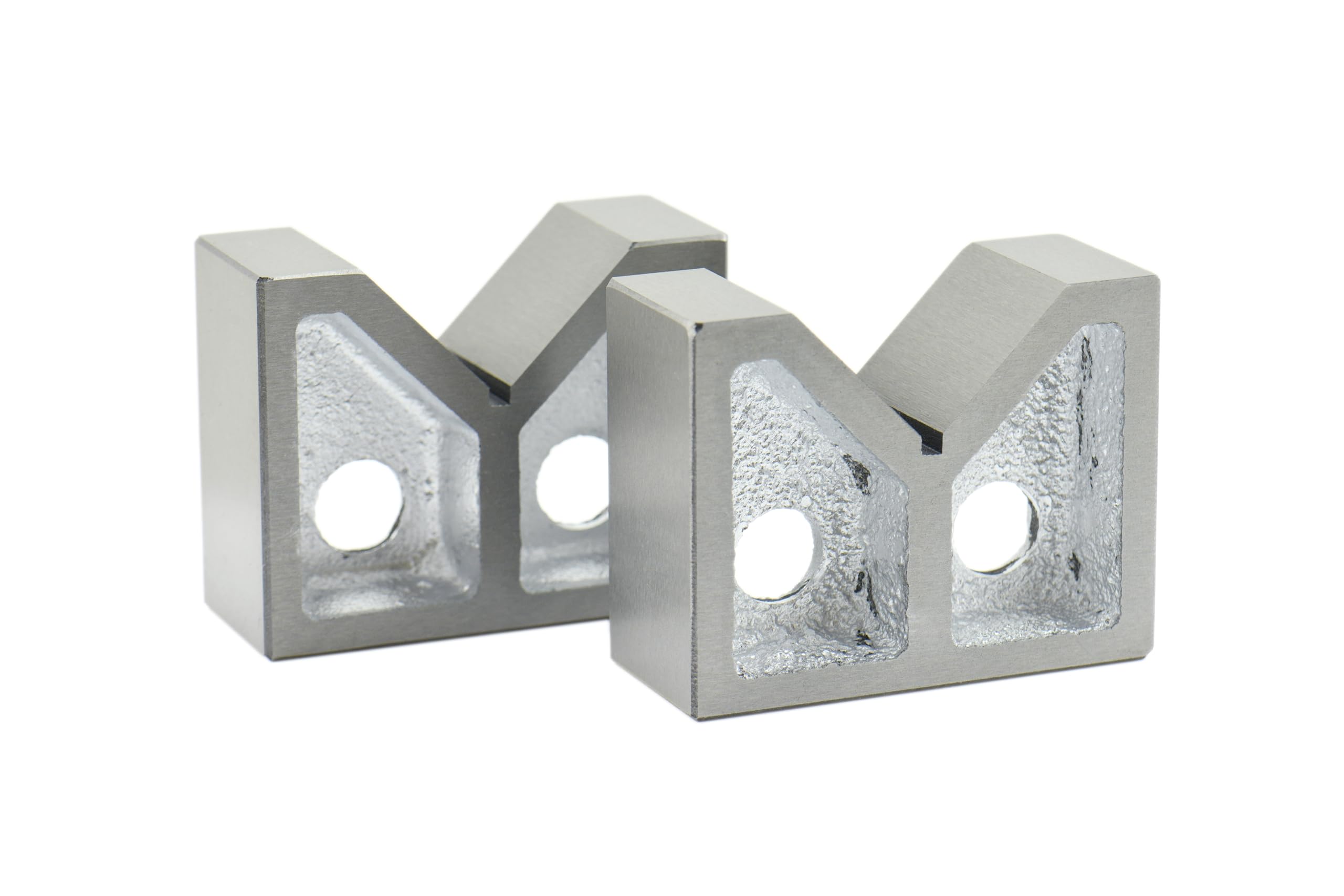 Shars 3" x 1-1/4" x 2-3/8" High Quality Cast Iron V-Block Pair Ground 303-5221 P-picture-20