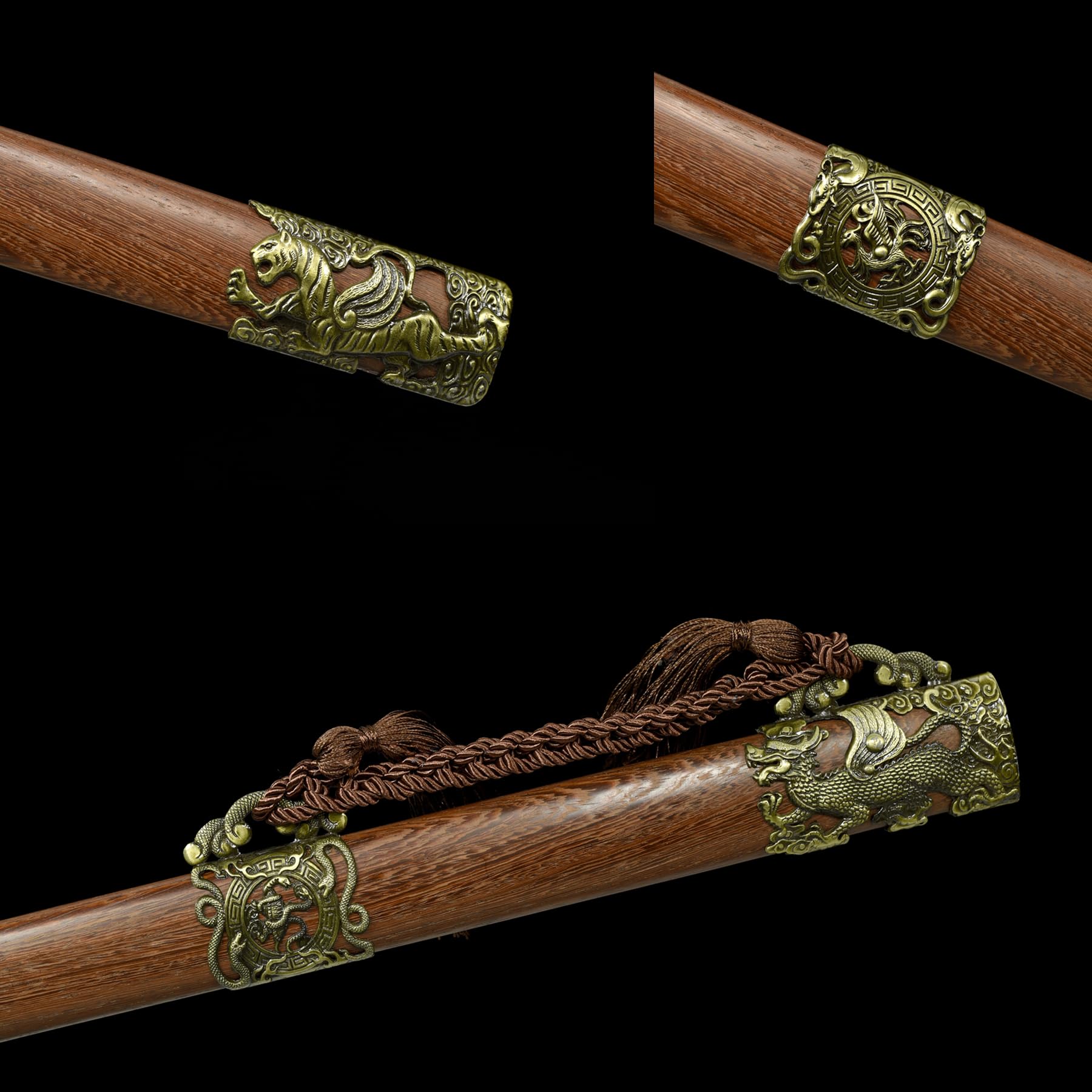Handgemachte Holz Lange Schwerter, Zweihändiges Schwert, einhändiges Schwert, Sammlung/Rollenspiel