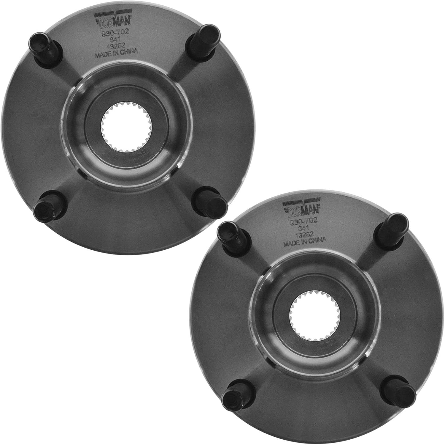 TRQ Front Wheel Hub Driver Left Side & Passenger Right Side for 00-01 Nissan Sentra 02 Sentra CA 02-03 Sentra GXE 02-03 Sentra XE 04 Sentra L4 1.8L 05-06 Sentra BAse Model 05-06 Sentra S
