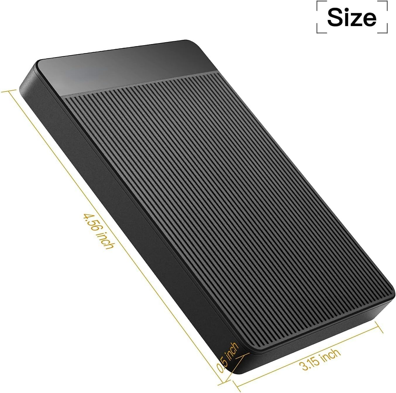 Amazon | 1TB 外付けハードディスク超薄型外付けHDDポータブル