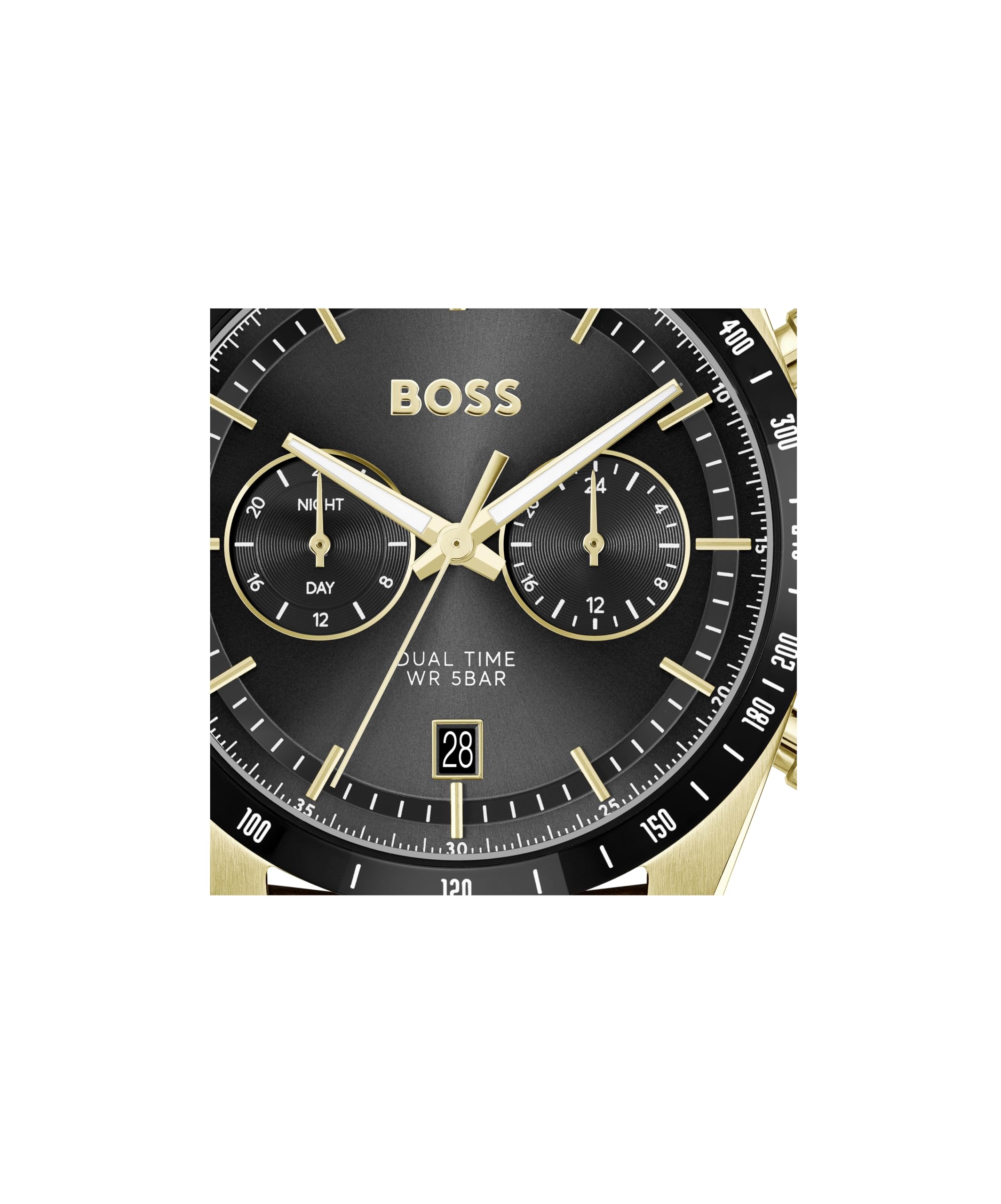 BOSS Multi Zifferblatt Quarz Uhr für Herren Kollektion TOURMASTER - Erhältlich aus Edelstahl oder Lederarmband