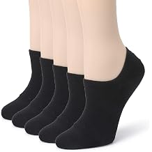 Leotruny Womens Cushion Sweat-absorbent Breathable Soft Athletic No Show Socks