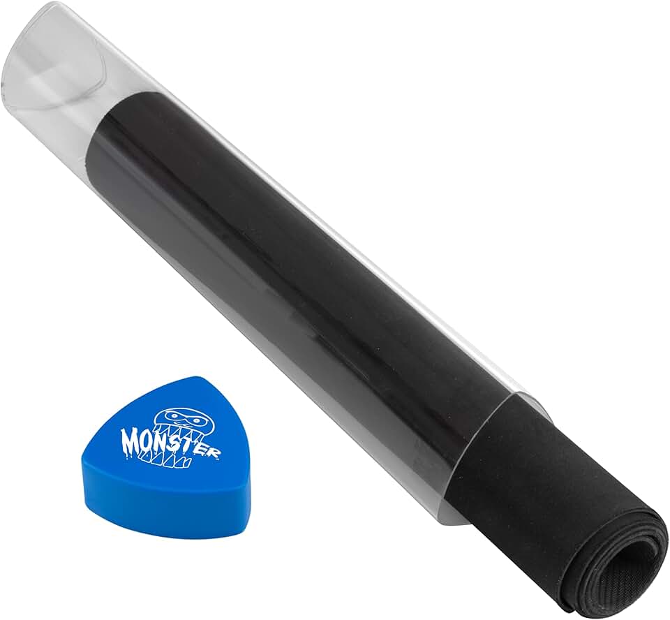 The Original Monster Prism Playmat Tube (Blue) -Easy in and Out Case Design, Holder Won't Roll Off Surfaces- TCG Card Storage Compatible with Pokémon, Yu-Gi-Oh!, MTG, Magic: The Gathering, RPG, DND