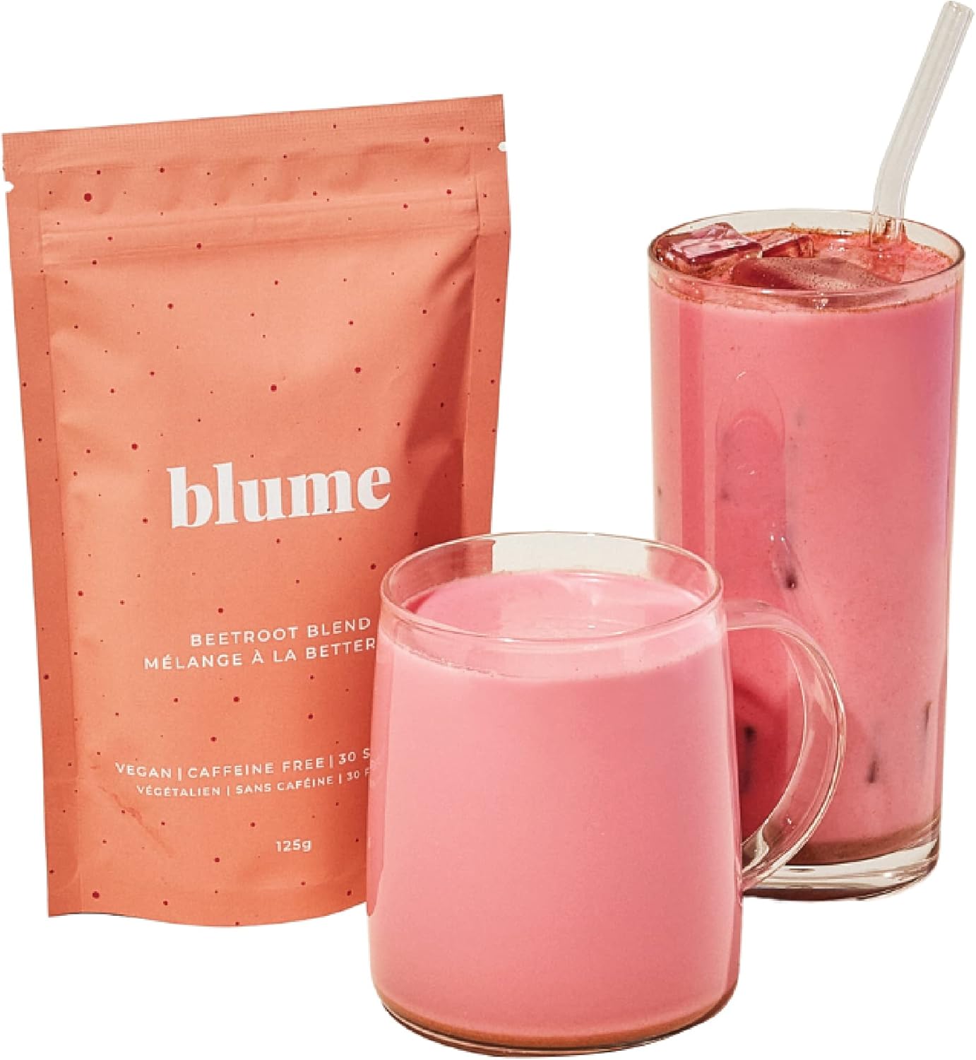 Blume Organic Beetroot Latte Energy Boosting Organic Beet Powder