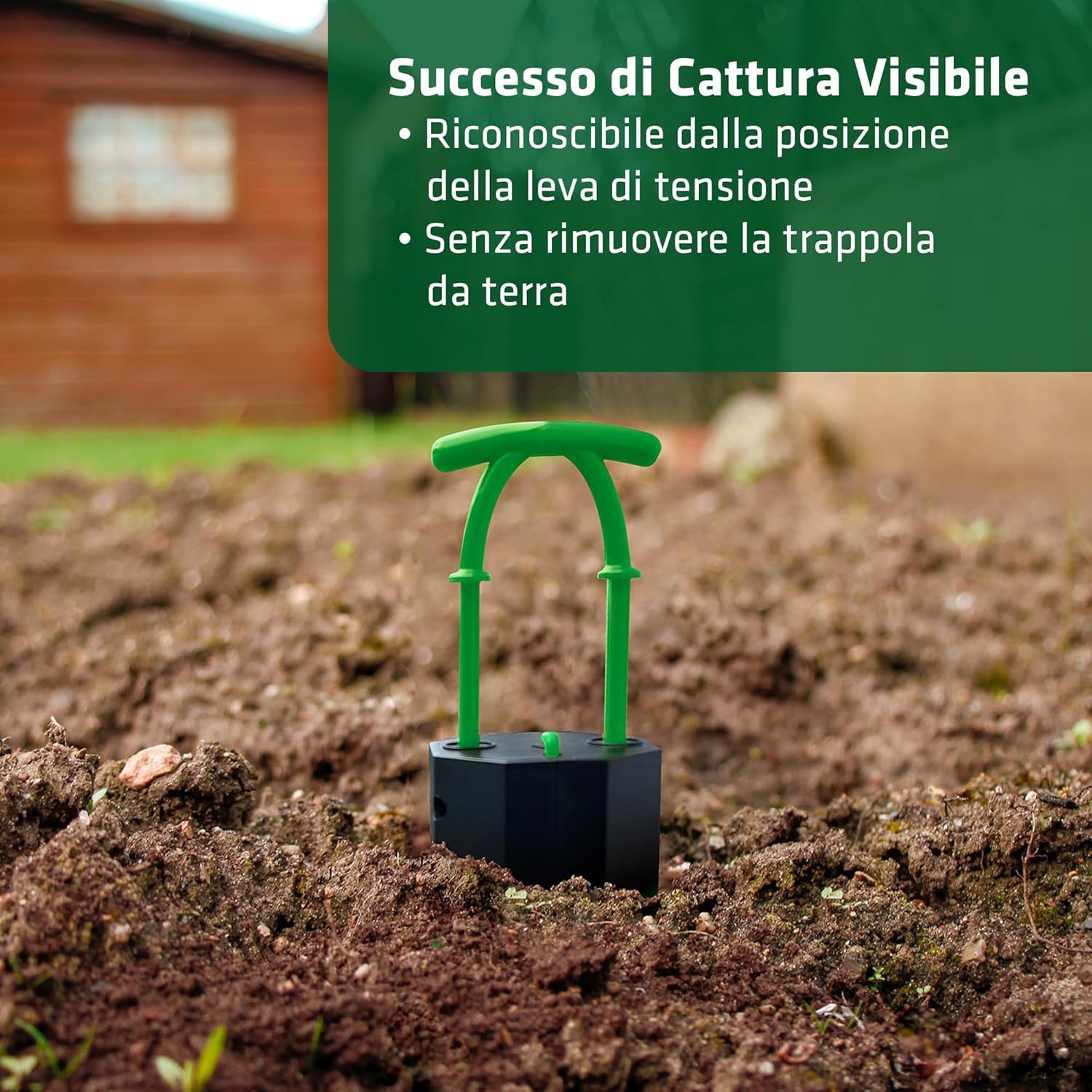 GARDIGO® 4x Trappole per Talpe + Accessori: Foraterra e Sonda | Anti Talpa da Giardino | Trappola per Arvicole Riutilizzabili, Cattura Visibile | Scaccia Talpe