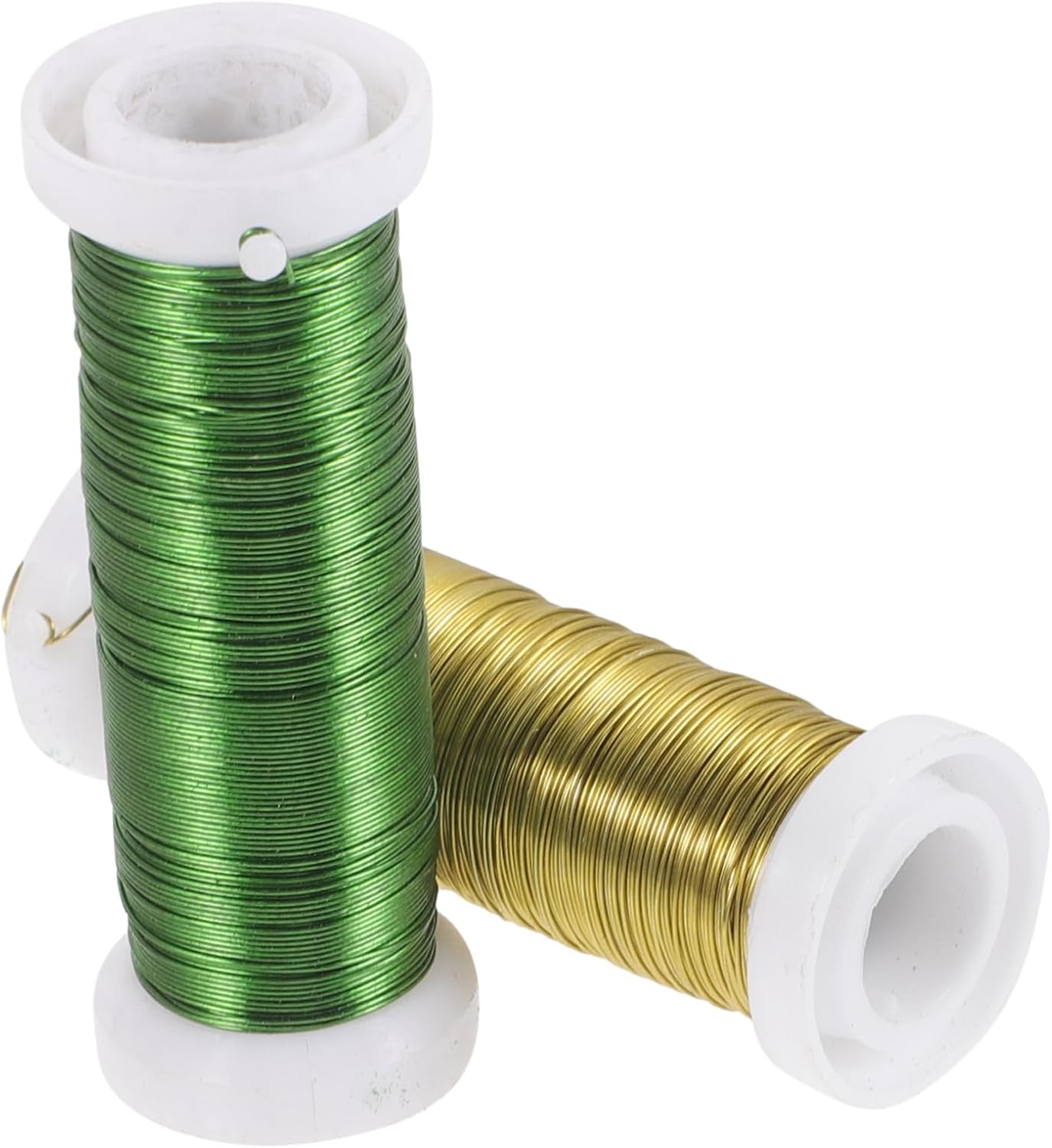 2rolls Crafting Wires for Floral Arrangements of Flower Wire Stems for Projects Artificial Flower Stems Bouquet Decoration
