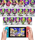 [Latest Version] 17pcs Mini NFC Card，Amiibo Card Full Set Compatible with Splatoon 3 2 1 。
