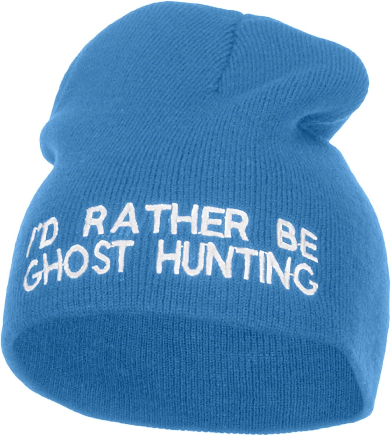 e4Hats.com I'd Rather Be Ghost Hunting Short Beanie