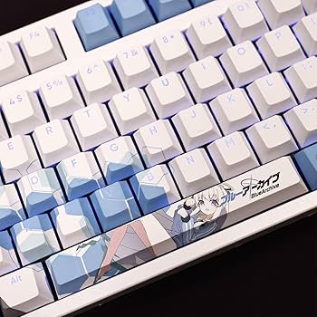 【希少絶版品】ブルーアーカイブ　キーキャップ　全22種コンプリートセット 希少絶版品】ブルーアーカイブ キーキャップ 全22種コンプリート