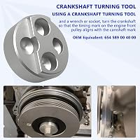 ZKTOOL Nokkentengely Rögzítő Szerszámkészlet Mercedes M654 M656 OM654 Motorhoz 3
