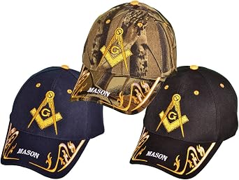 KYS Dozen Pack Wholesale ''Mason' Masonic Baseball Hats Caps