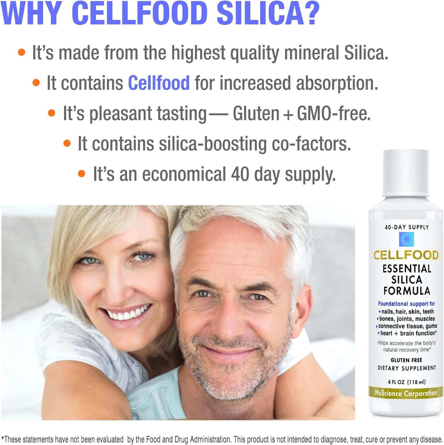 CELLFOOD SILICA PLUS 118ML