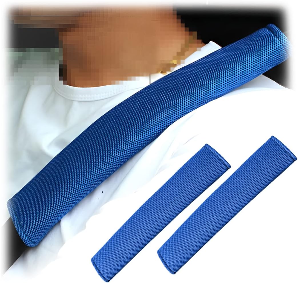 8sanlione Soft Seat Belt Shoulder Pad, Car Safety Strap