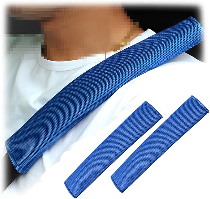 8sanlione Soft Seat Belt Shoulder Pad, Car Safety Strap