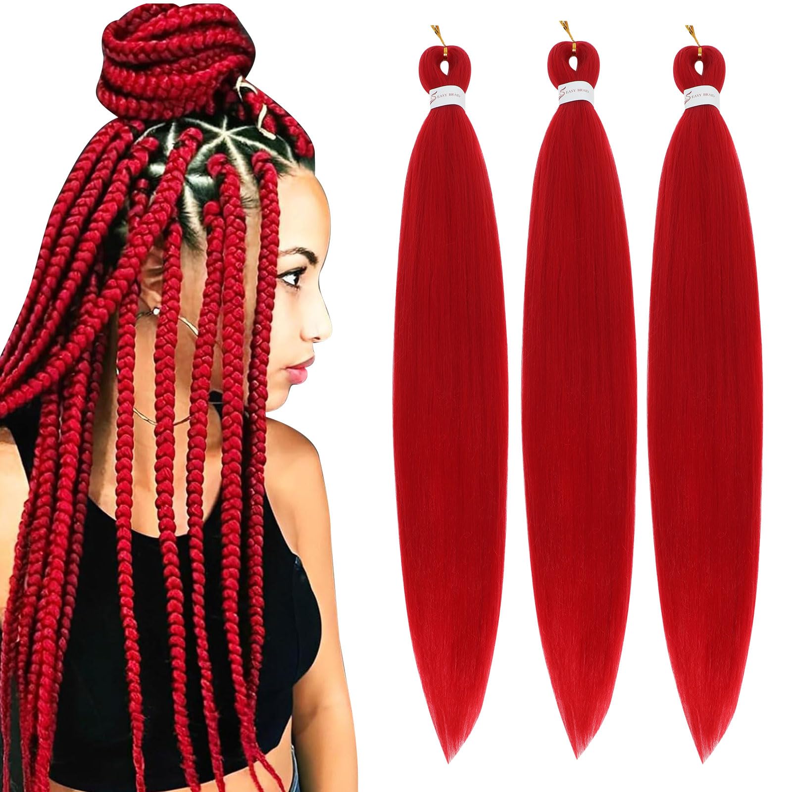 Easy Braid Pre stretched Braiding Hair Extensions