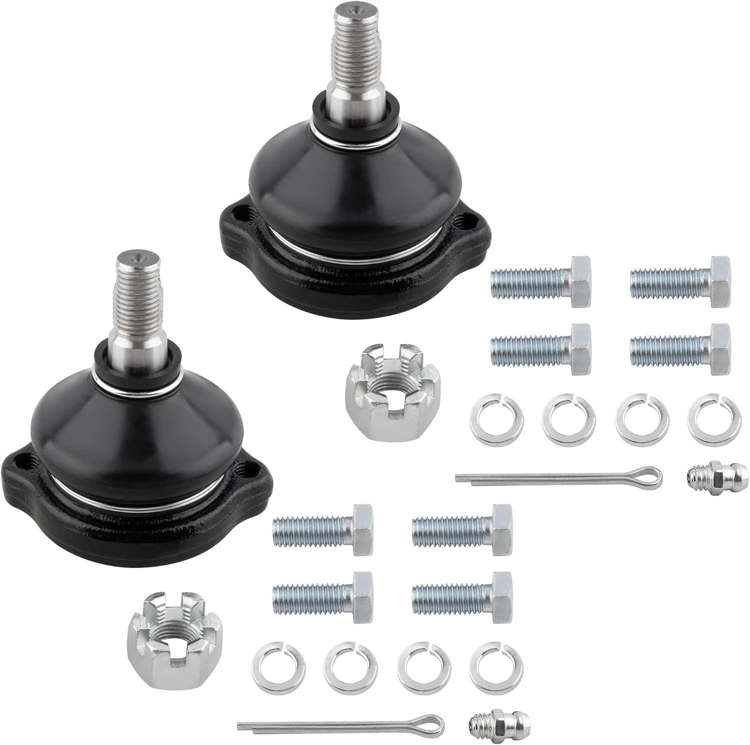 BOXI 2pcs Front Upper Ball Joint Kit Fit for Nissan 620 1978-1979/720 1980-1986/D21 1986-1994 Hardbody Pickup/Pathfinder 1987-1995/Pickup 1995-1997 | K9022