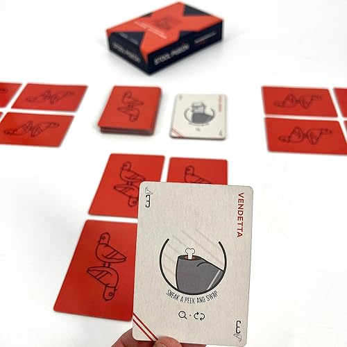 Miniatura 8 de Stool Pigeon - Juego de cartas de mafia táctica rápida que jugarás durante horas. Fácil de enseñar, divertido para todos, a partir de 8 años, 2-6