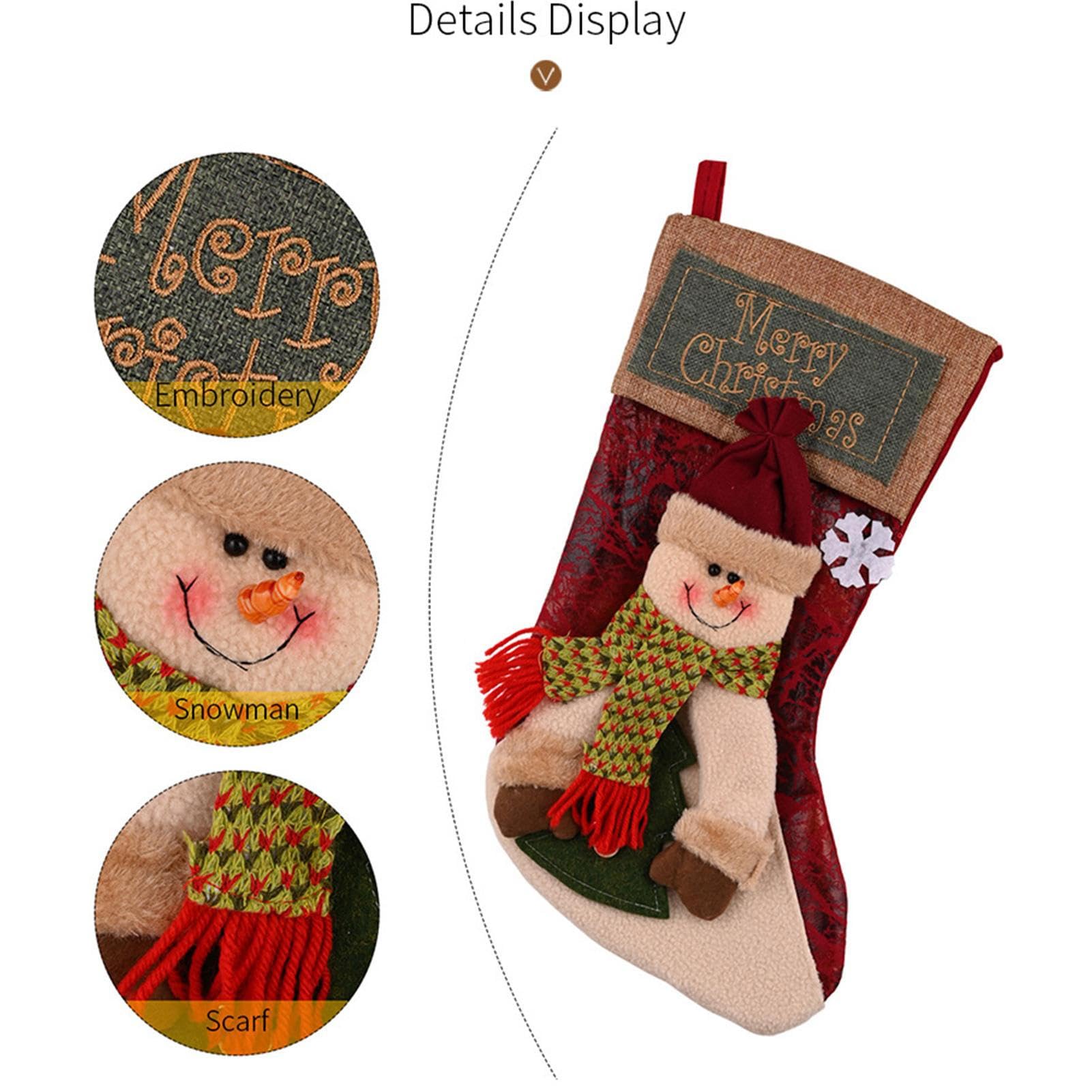 Calze Di Natale, Calzini Di Natale, Sacchetti Regalo Di - Foto 4