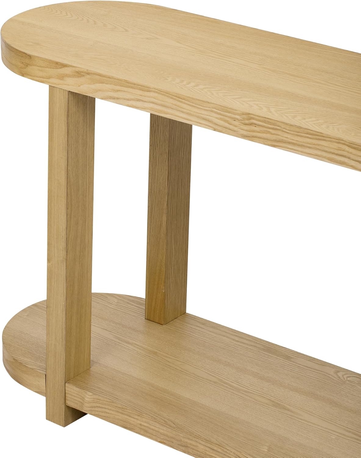 KEVINSPACE 63" Console Table, EntrywayTable with Storage HallwayTable Long Console Tables for Living Room Wooden SofaTable Behind The Couch, Farmhouse EntrywayTable for Entrance, Hallway Natural