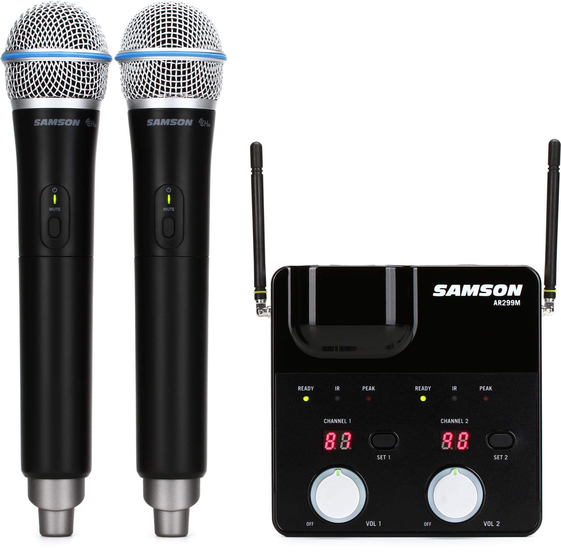 Samson Concert 288m Handheld Dual-Channel Wireless System (Band D)