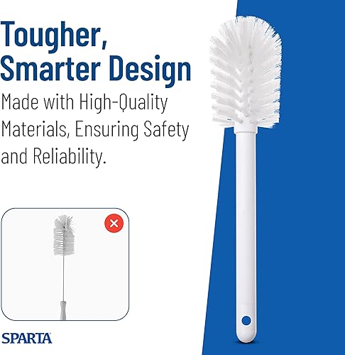 Vista 6 de SPARTA 367600TC02 - Cepillo de plástico para platos domésticos, cepillo para platos, cepillo fregador para platos, ligero y resistente a la rotura
