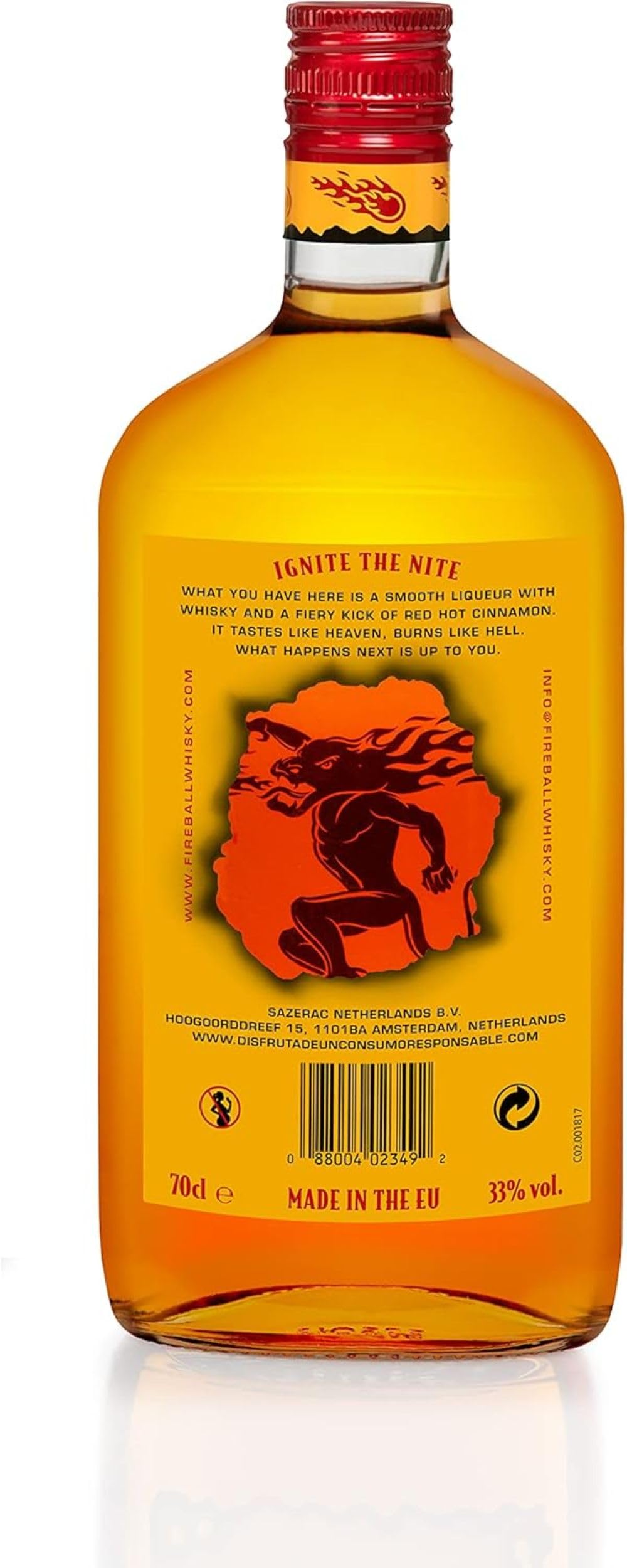 Fireball Cinnamon Whisky 700ml