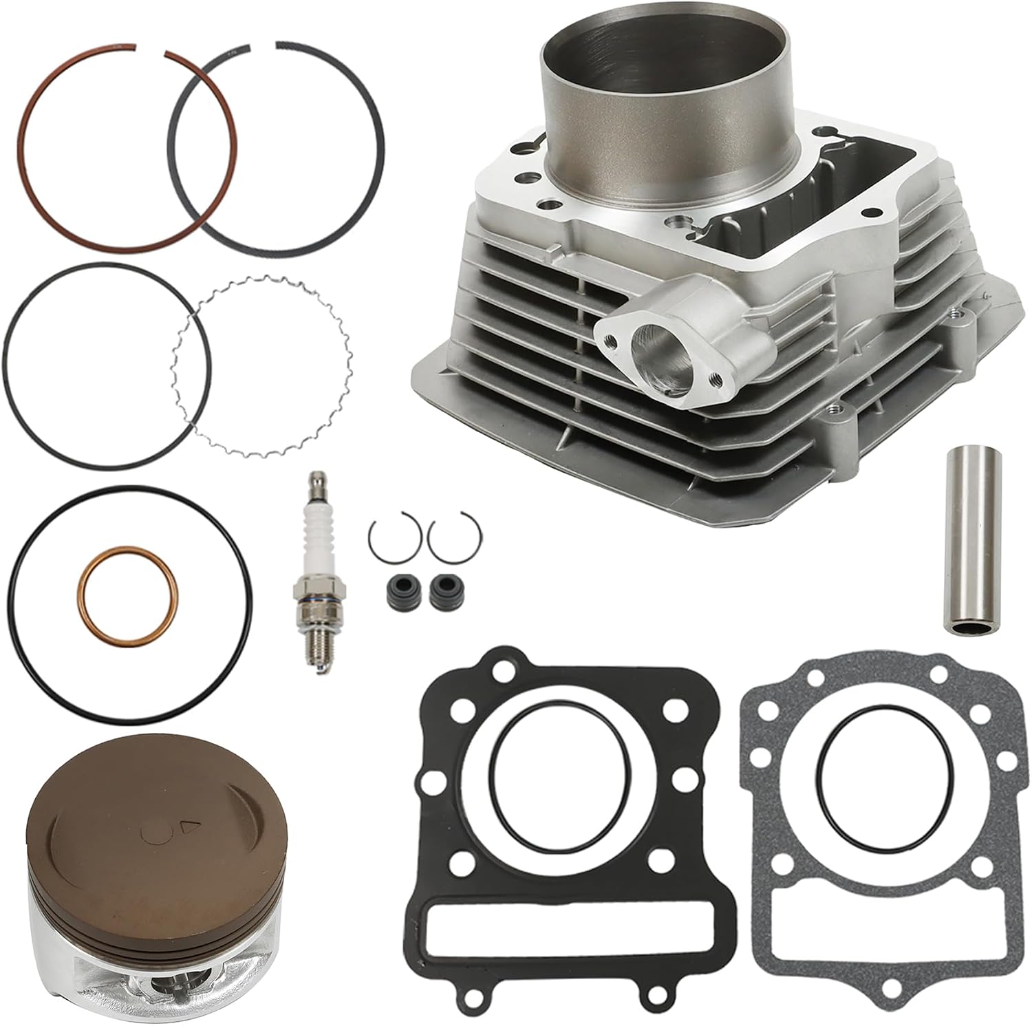 GXYWADY Engine Cylinder Piston Top End Gasket Ring Repair Kit Replacement for Bayou 300 KLF300B 2x4 1989-2004 11005-1533