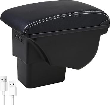 YJYWZH Car Armrest Storage Box for KIA Soul Models 2010-2013 Accessories