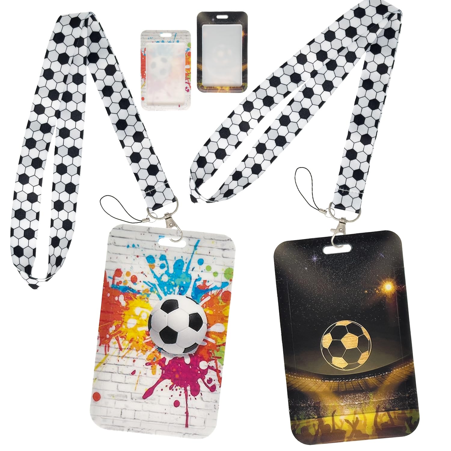 Football Lanyard, CR-7 Lanyard Couverture De Carte, Football