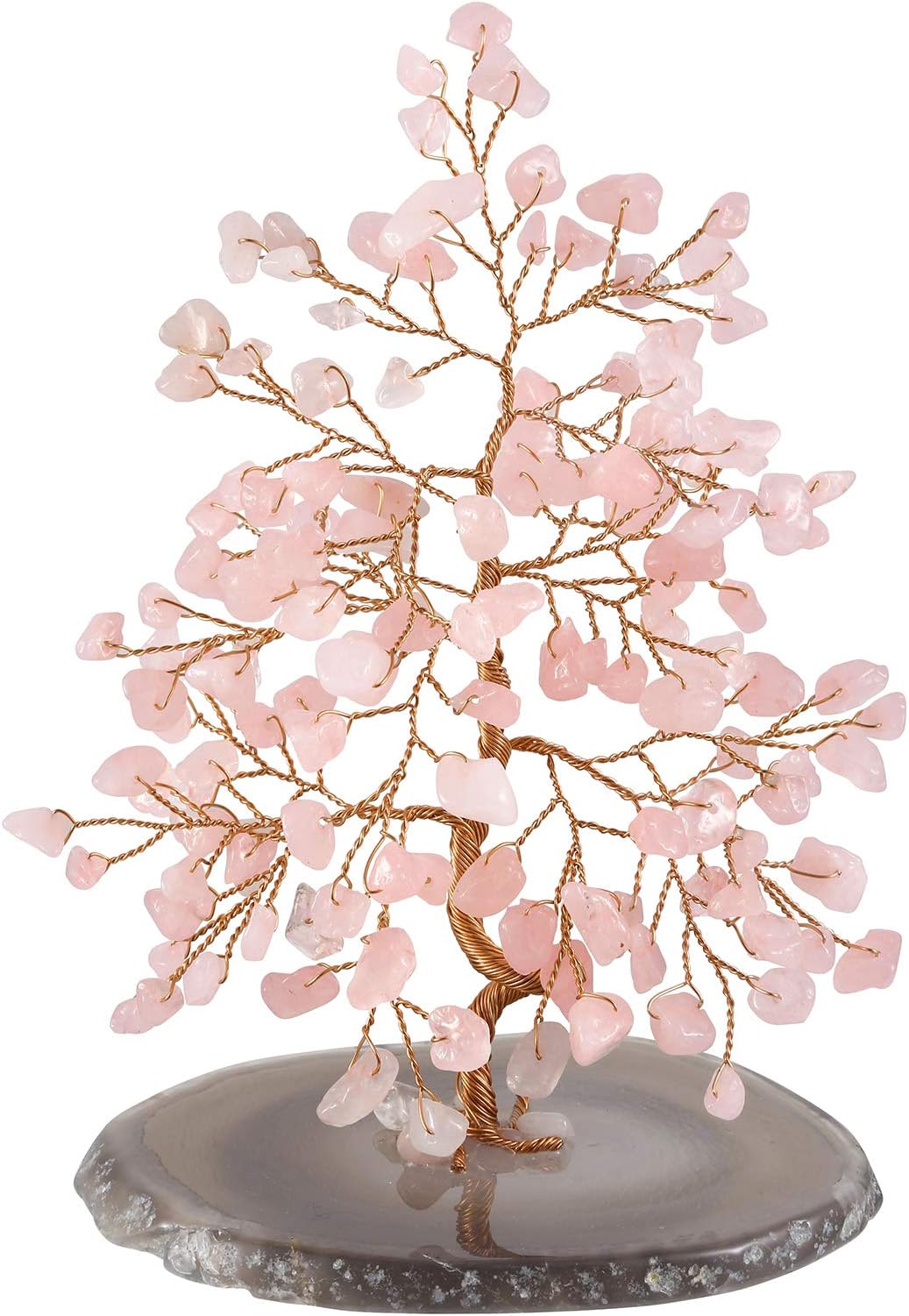 Rose Quartz Crystal Tree