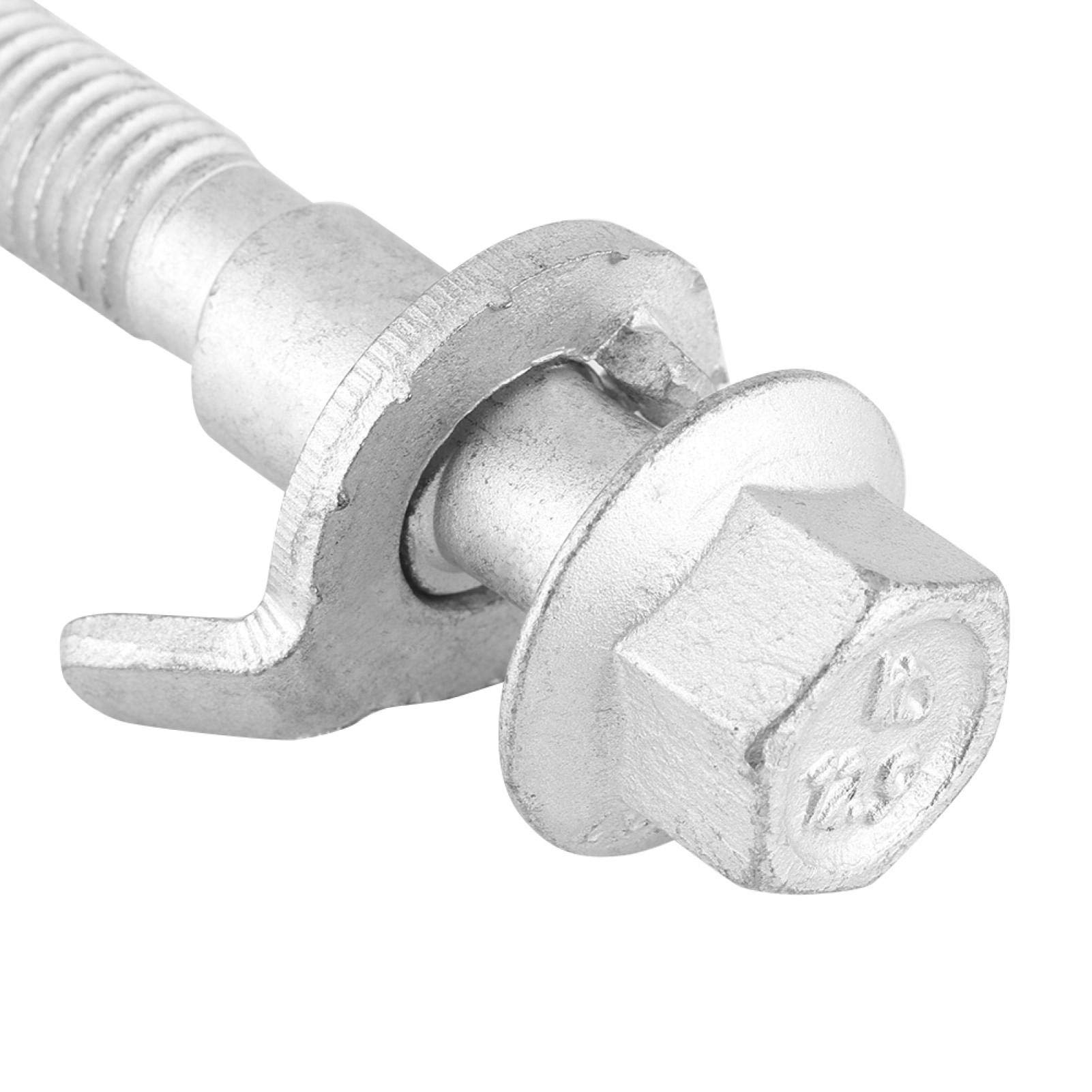 Kit Bulloni Campanatura 4 Pezzi | Bulloni Allineamento Ruote 14mm | Regolazione Angolo Campanatura Per Auto E Veicoli - Foto 4