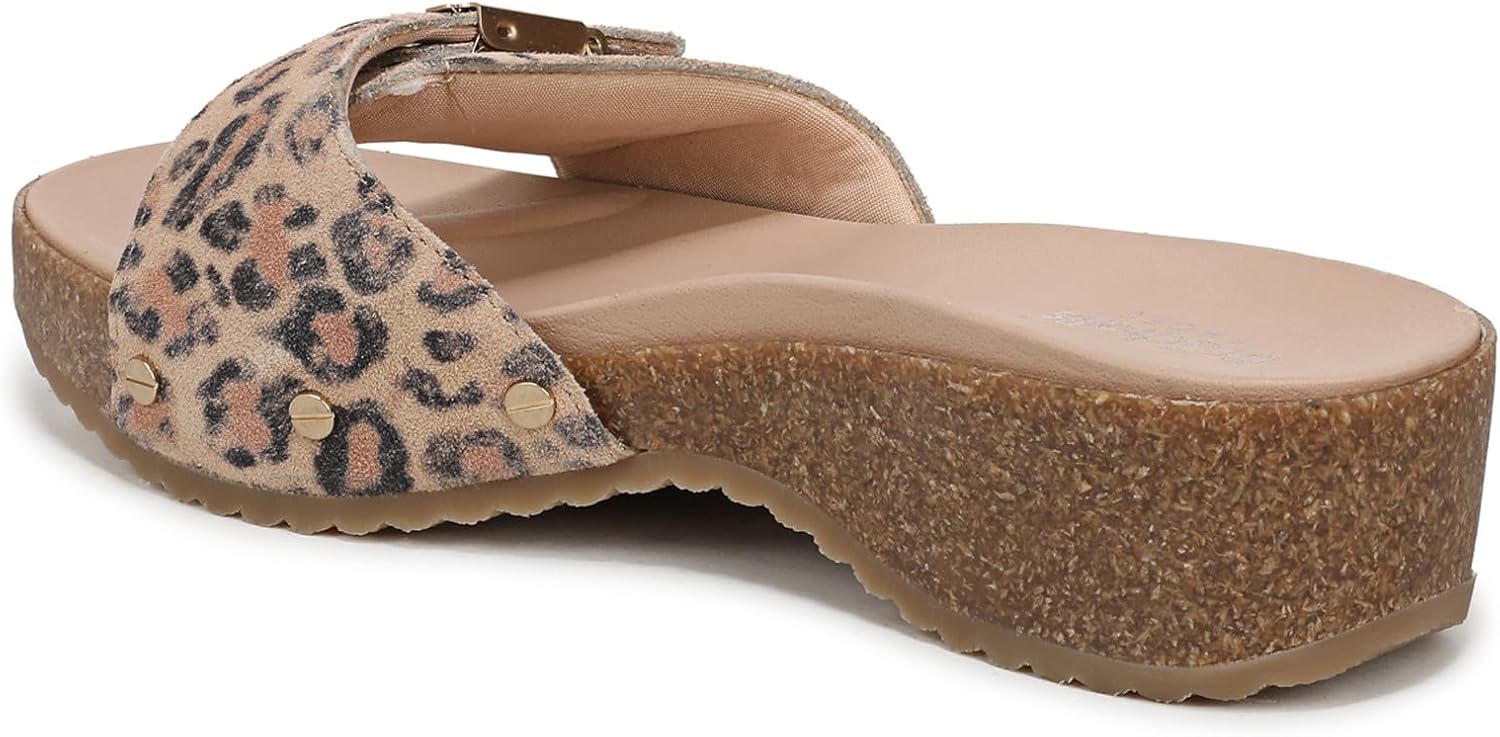 Dr. Scholl's Women's Original Flex Slide Sandal Black/Brown 6 M - Image 8