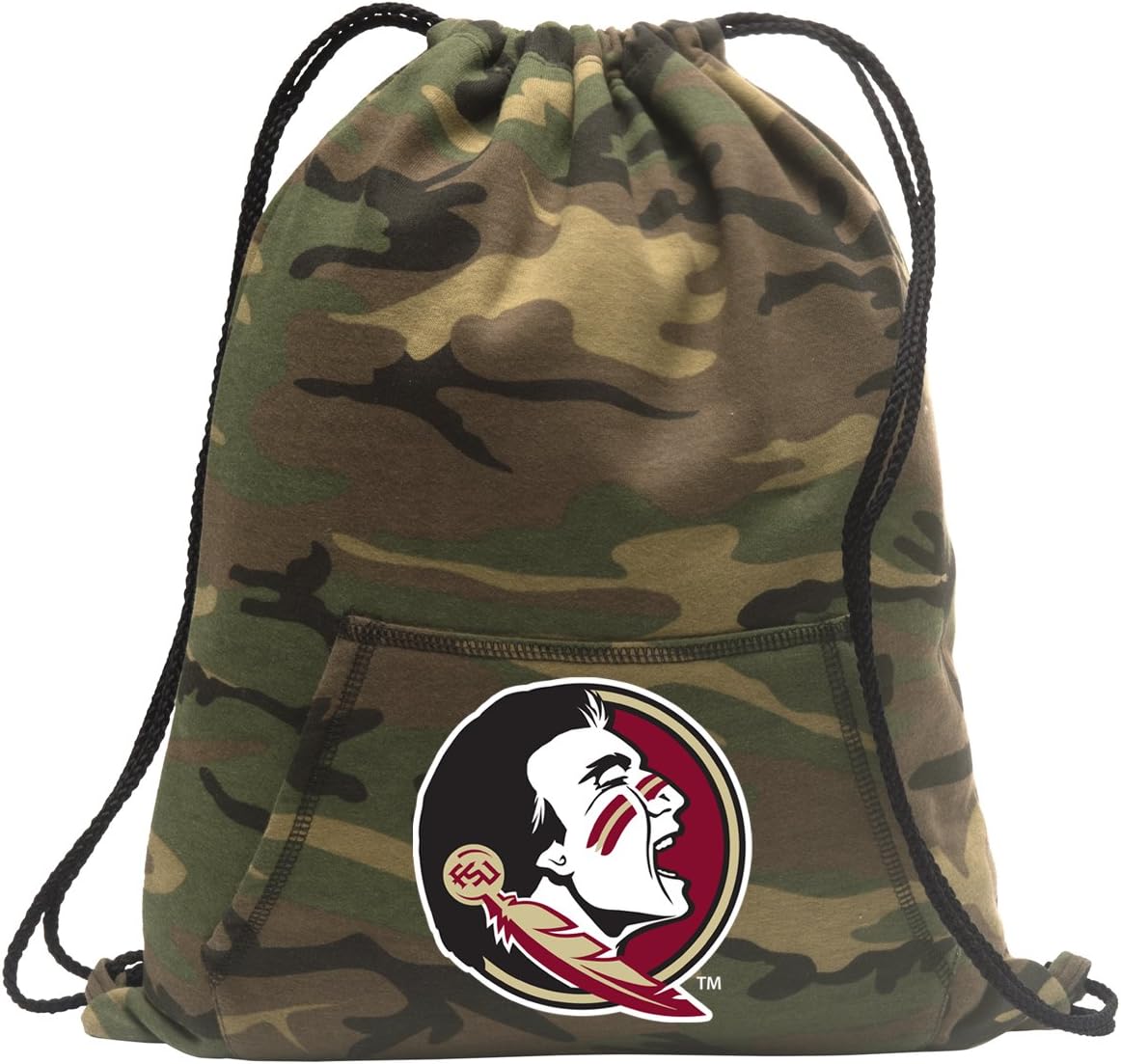 Broad Bay Camo Florida State Cinch Bag COOL Hoody Cinch Backpack