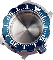 PTREWB 42mm 20ATM Dive Monster Watch Case Stainless Steel Bracelet Sapphire Crystal Fit NH35 NH36 Automatic Movement 3.8 Crown 120click