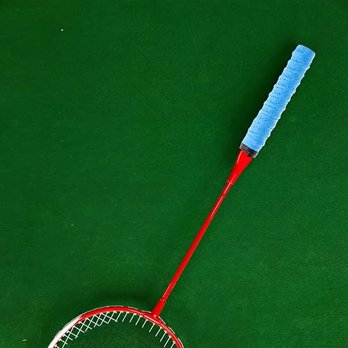 Miniatura 2 de BESPORTBLE Paquete de 6 cintas de agarre de tenis antideslizantes para raqueta de bádminton, sobreagarre, espesamiento, repuesto de agarre para