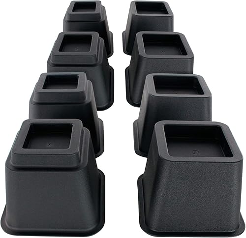 Vive Elevadores de cama resistentes Elevadores de cama Elevadores de cama de dormitorio para marco de cama Elevador de extensión de piernas