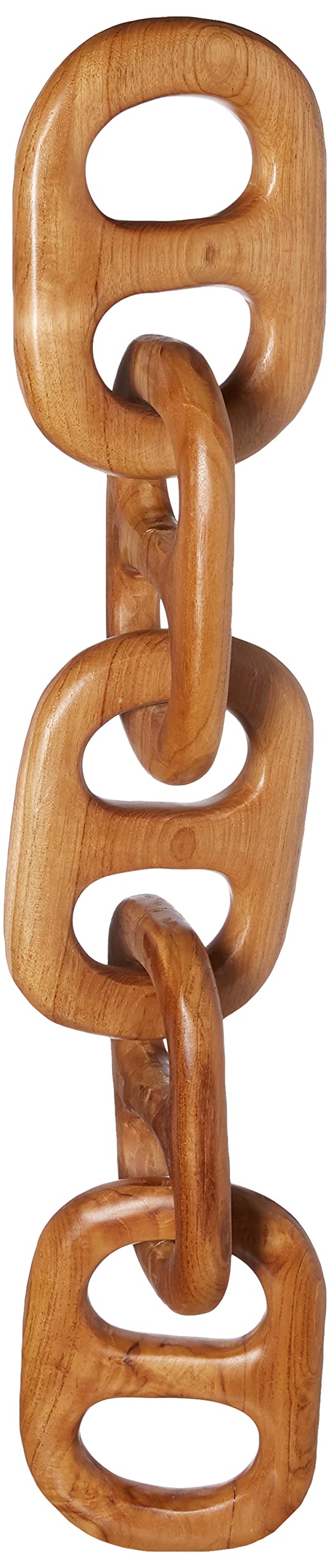 Lazy Susan Dimond Home Hand Carved 5-Link Chain