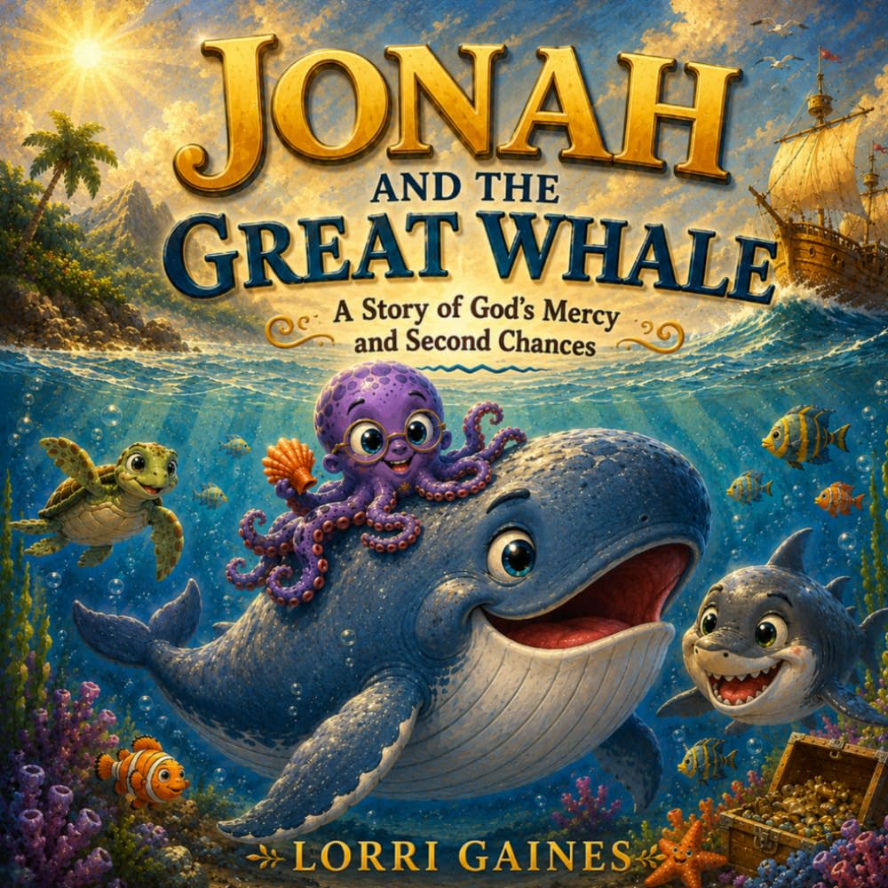 Jonah and the Great Whale: A Story of God's Mercy and Second Chances (Bible Animal Adventures Series)