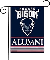 Vista 13 de Rico Industries NCAA Alumni - Bandera de jardín de doble cara de 13 x 18 pulgadas