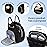 RUVALINO Diaper Bag Backpack, Multifunction Travel Pack Maternity Baby Changing Bags, Large Capacity, Waterproof, Deep Black, Polyester