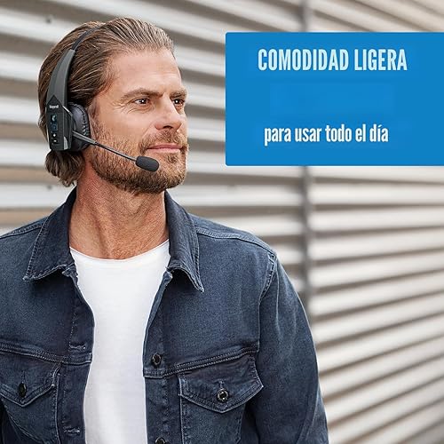 Miniatura 4 de BlueParrott B350-XT Auriculares Bluetooth con cancelación de ruido, diseño actualizado con sonido líder en la industria y comodidad mejorada,