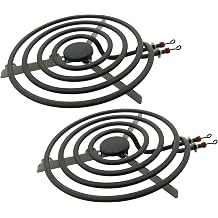 Kitchen Basics 101 WB30X253 Range Surface Element Replacement for GE Kenmore, 4 turn 8" 325503, AH244014, EA244014, PS244014, WB30X0253, WB30X5060, WB30X5095 2