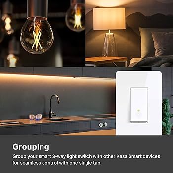 Kasa 3 Way Smart Switch by TP-Link, WiFi Light Switch