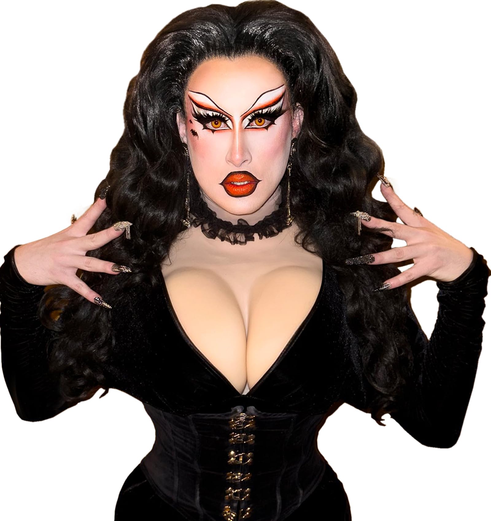 SVBEEFAR Silicone Breastplate C-G Cup High Elasticity Round Collar Fake Breasts For Drag Queen Crossdresser Mastectomy