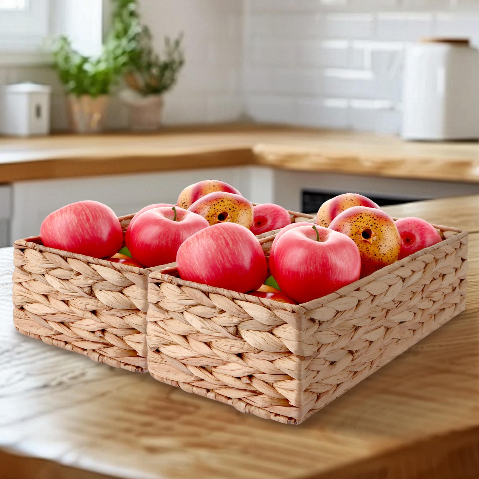 Présentoir Corbeille à Pain 2 Niveaux Avec Couvercle 53 X 54 X 38 Cm - Vanneries