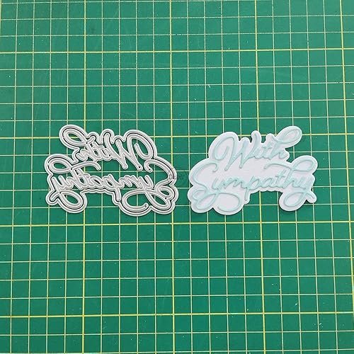 Vista 137 de DzIxY Shadow Just Note - Troqueles de corte de metal para hacer tarjetas, kit de álbumes de recortes, papel en relieve, troquelados, plantillas de 40