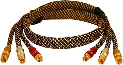 STEREN Cable compuesto de videoaudio 3-RCA de 264-3033 pies