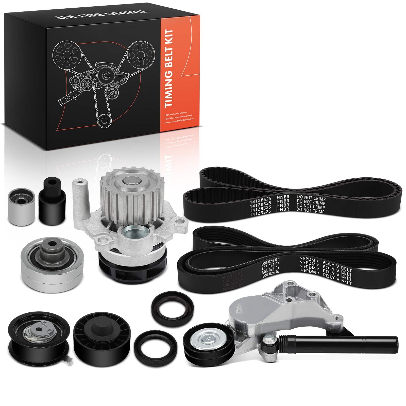 Frankberg Kit de courroie de distribution avec pompe à eau 38192MK1